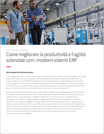 Th Improve business productivity and agility with modern ERP Executive Brief Italian 457px