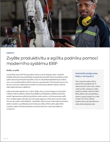 Th Improve business productivity and agility with modern ERP Manufacturing Executive Brief Czech 457px