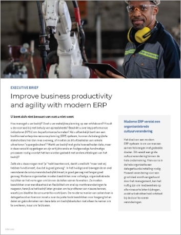 Th Improve business productivity and agility with modern ERP Manufacturing Executive Brief Dutch 457px