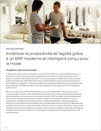 Th Improve productivity and agility with a smart modern ERP built for fashion Executive Brief French 457px