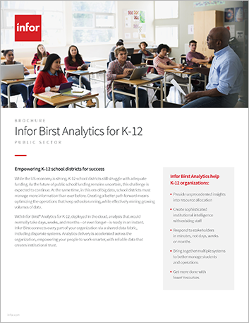 Th Infor Birst Analytics for K 12 Brochure English 457px