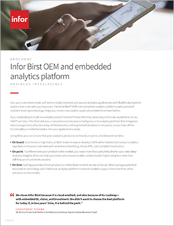 Th Infor Birst OEM and embedded analytics platform Brochure English 457px