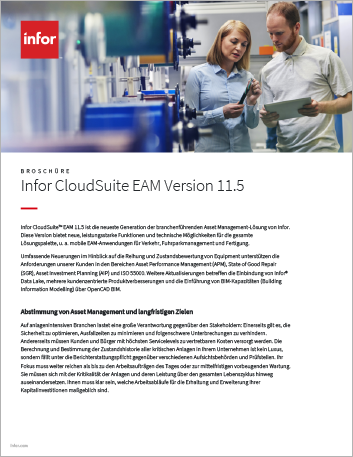 Th Infor CS EAM Version 11 5 Brochure German 457px