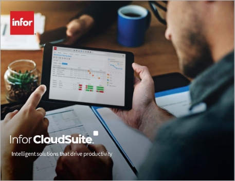 CloudSuite software products | Intelligent cloud platform brochure | Infor