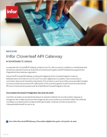 Th Infor Cloverleaf API Gateway Brochure French France 457px new