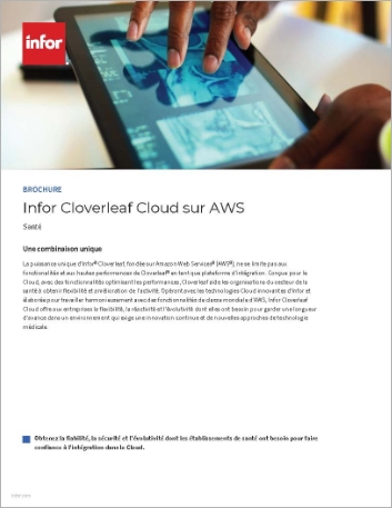 Th Infor Cloverleaf Cloud built on AWS Brochure French France 457px