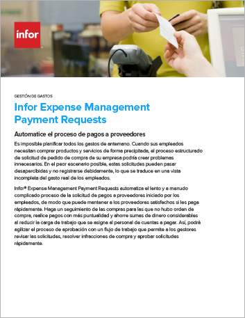 Th Infor Expense Management Payment Requests Data Sheet Spanish Spain 457px