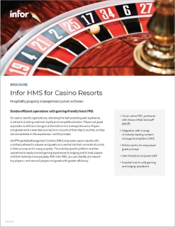 Th Infor HMS for Casino Resorts Brochure Eng 457px