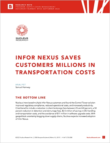 Th Infor Nexus Saves Customers Millions in Transportation Costs Analyst Report English 457px