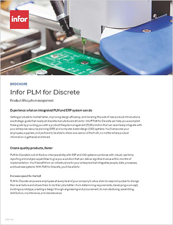 Th Infor PLM for Discrete Brochure English 457px