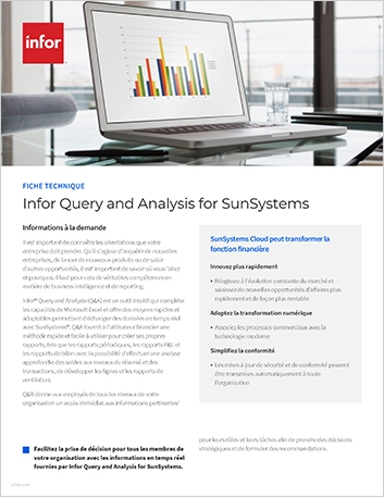Th Infor Query and Analysis for Sun Systems Data Sheet French France 457px