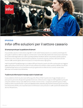Th Infor delivers solutions for the dairy industry Brochure Italian 457px