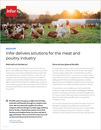 Th Infor delivers solutions for the meat and poultry industry Brochure English 457px