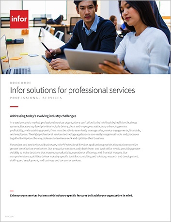 Th Infor solutions for professional services Brochure English 457px