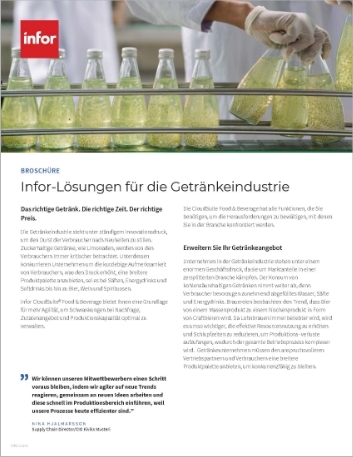 Th Infor solutions for the beverage industry Brochure German 457px