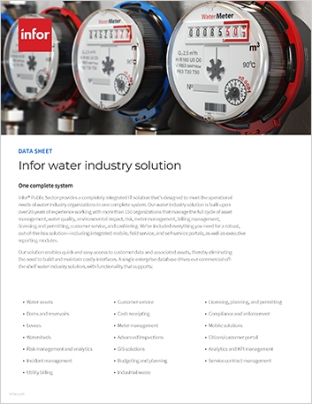 Th Infor water industry solution Data Sheet English 457px