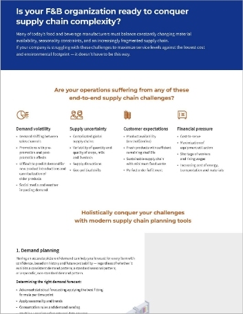 Th Is your Fn B organization ready to conquer supply chain complexity Infographic English 457px