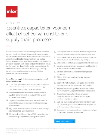 Th Key capabilities for effectively managing end to end supply chain processes Checklist Dutch 457px