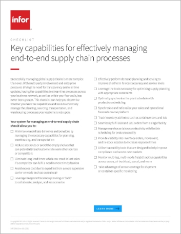 Th Key capabilities for effectively managing end to end supply chain processes Checklist English Singapore 457px
