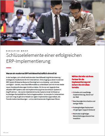 Th Key elements of a successful ERP implementation Executive Brief German 457px