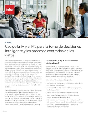 Th Leverage AI and ML for smart decision making and data centric processes Brochure Spanish Spain 457px