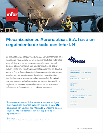 Th MASA Case Study Infor LN ERP Aerospace and Defense EMEA Spanish Spain 457px