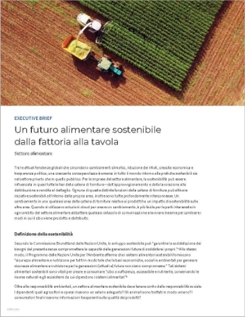 Th Maintain sustainable food future from farm to fork Executive Brief Italian 457px 2