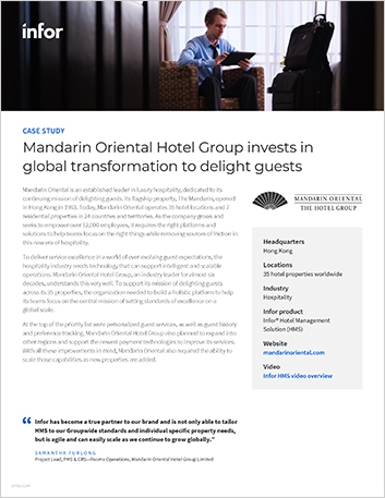 Th Mandarin Oriental Hotel Group invests in global transformation to delight guests Case Study English 457px