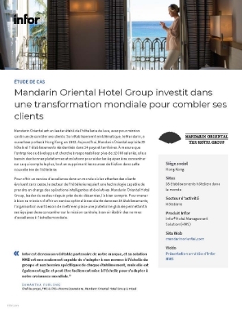 Th Mandarin Oriental Hotel Group invests in global transformation to delight guests Case Study French 457px