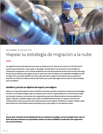 Th Mapping your cloud migration strategy Executive Brief Spanish Spain 457px