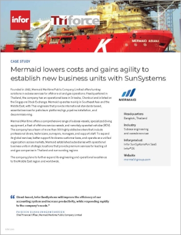 Th Mermaid Case Study Infor Sun Systems Infor OS Subsea engineering and vessels services APAC English 457px
