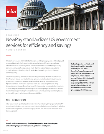 Th New Pay standardizes US government services for efficiency and savings Brochure English rebrand 457px