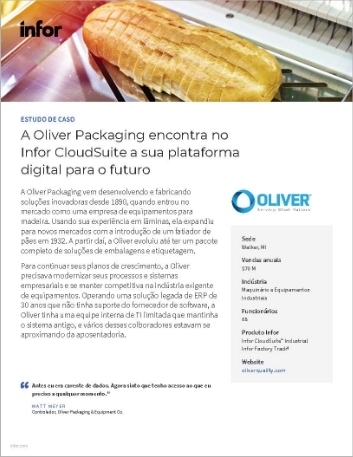 Th Oliver Packaging and Equipment Company Case Study Infor Cloud Suite Industrial Infor Factory Track NA Portuguese Brazil 457px