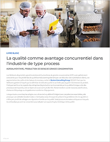 Th Quality as a competitive advantage in process manufacturing White Paper French France 457px