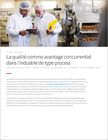 Th Quality as a competitive advantage in process manufacturing White Paper French France 457px