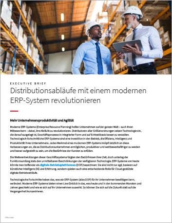 Th Revolutionize distribution operations with a modern ERP system Executive Brief German 457px