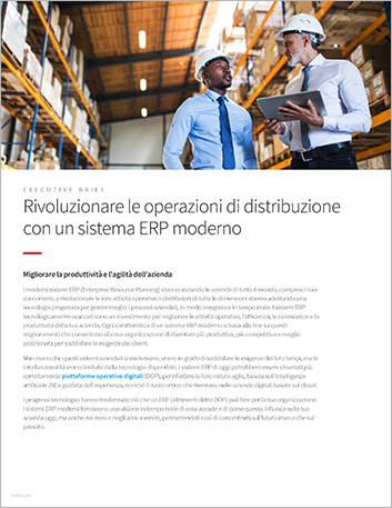 Th Revolutionize distribution operations with a modern ERP system Executive Brief Italian 457px