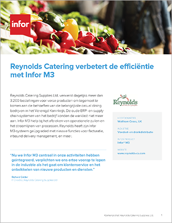 Th Reynolds Catering Supplies Ltd Case Study Infor M3 Food and Beverage EMEA Dutch 457px