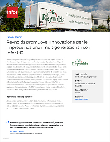 Th Reynolds spurs innovation for multi generational national business with Infor M3 Case Study Italian 457px