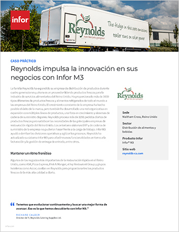Th Reynolds spurs innovation for multi generational national business with Infor M3 Case Study Spanish Spain 457px