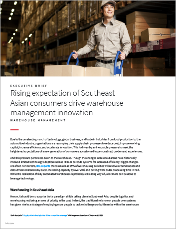 Th Rising expectation of Southeast Asian consumers drive warehouse management innovation Executive Brief English 457px