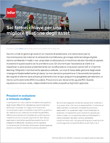 Th Six keys for better asset management Article Italian 457px