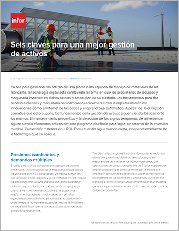 Th Six keys for better asset management Article Spanish Spain 457px