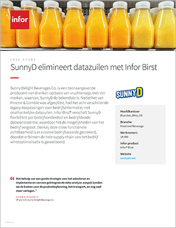 Th Sunny Delight Beverage Co Case Study Infor Birst Food and Beverage NA Dutch 457px