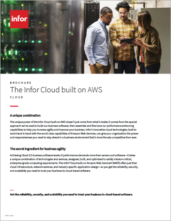 Th The Infor Cloud built on AWS Brochure English 457px