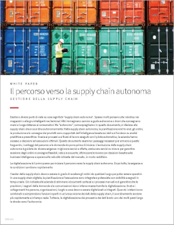 Th The path to the autonomous supply chain in Asia White Paper Italian 457px