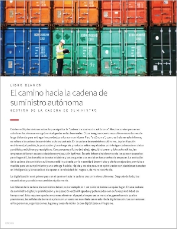 Th The path to the autonomous supply chain in Asia White Paper Spanish Spain 457px