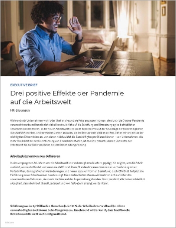 Th Three ways the pandemic has improved the world of work Executive Brief German 457px