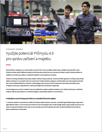Th Unlock the potential of Industry 4 0 for equipment and asset management Executive Brief Czech 457px