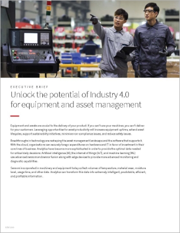 Th Unlock the potential of Industry 4 0 for equipment and asset management Executive Brief English India 457px